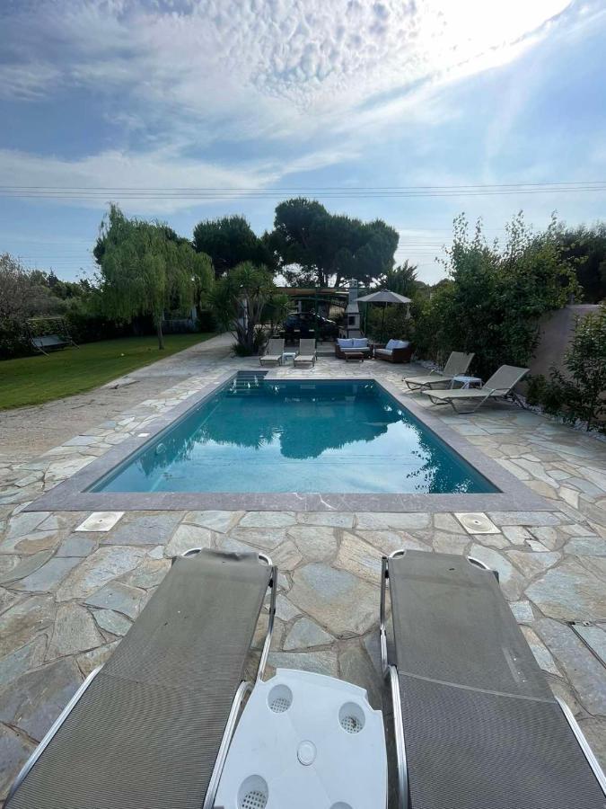 Vila Kalimera Private Pool 네아 포티데아 외부 사진